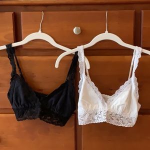 Two Hanky Panky Supima Cotton Bras